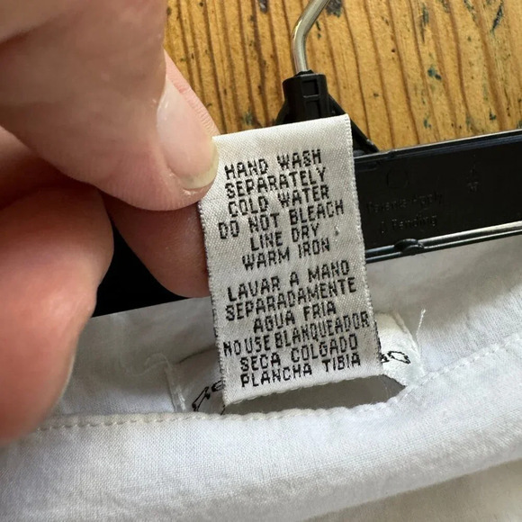 Rene Margo Women's White Midi Skirt, midi skirt, white skirt, white floral skirt - Picture 6 of 6